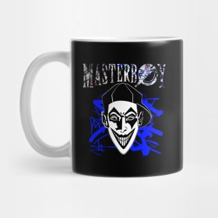 MASTERBOY - dance music 90s blue graffiti Mug